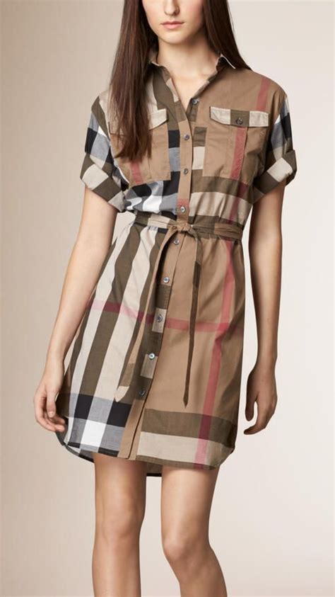 burberry inspired shirt dress|authentic Burberry shirt.